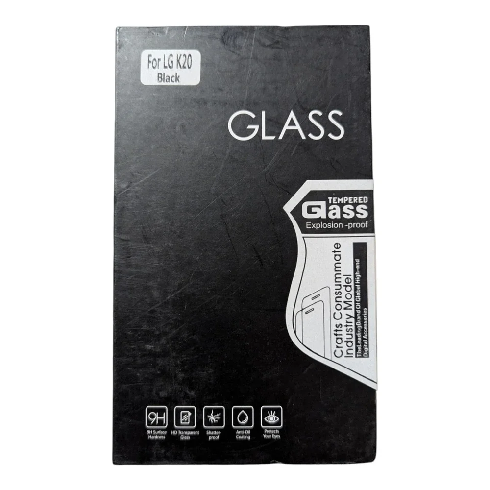 F9. Premium Tempered Glass 9H Screen Protector For LG K20